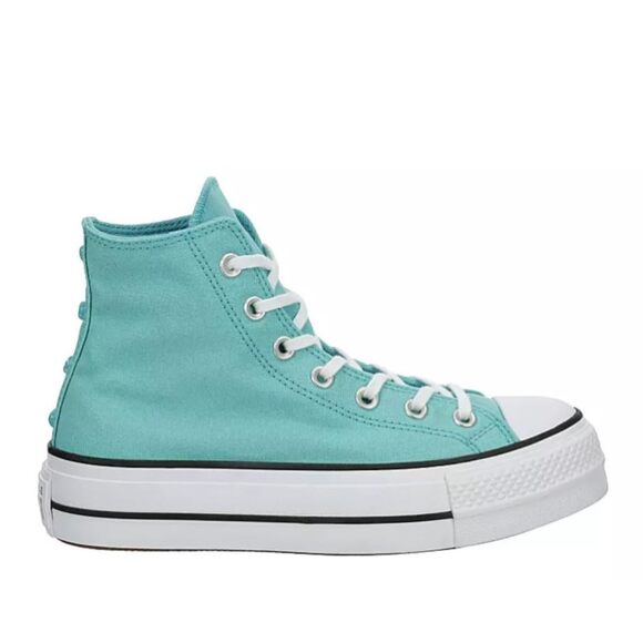 NWT Converse Chuck Taylor All Star High Top Lace up Closure Style Teal 6.5 Women - Picture 7 of 7
